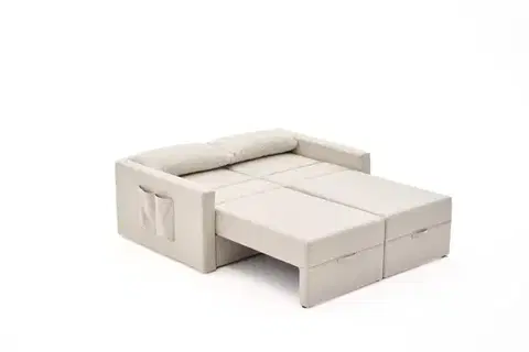Dvoumístná rozkládací pohovka Saros - Cream