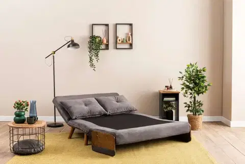 Dvoumístná rozkládací pohovka Cosmo 2-Seater - Grey