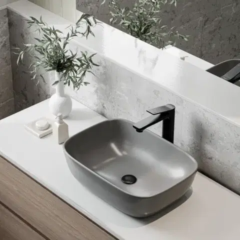 INVENA Umyvadlová baterie vysoká NERI TREND černá BU-01-W04-L