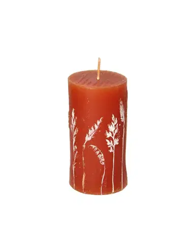 Svíčka Giulia 13cm orange