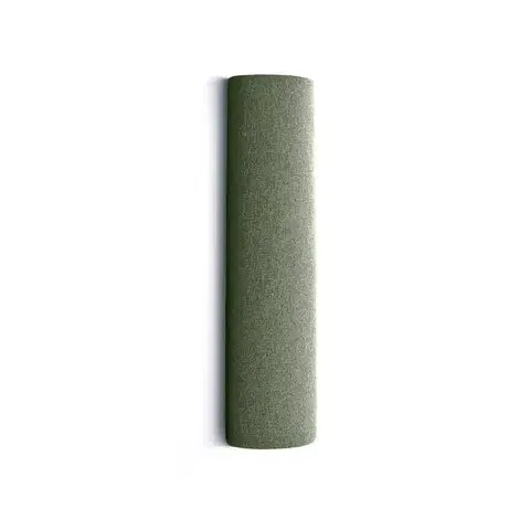 Akustický panel POLY, půlválec, Ø280x1000 mm, nástěnný, zelená