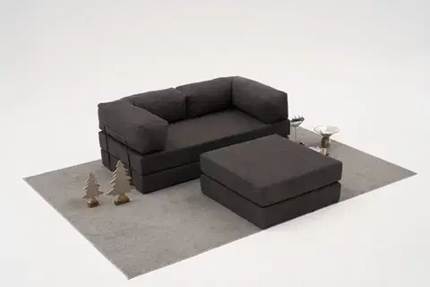 Rohová sedací souprava Comfort Mini - Anthracite