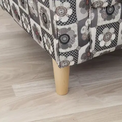 Křeslo s taburetem ASTRID Tempo Kondela