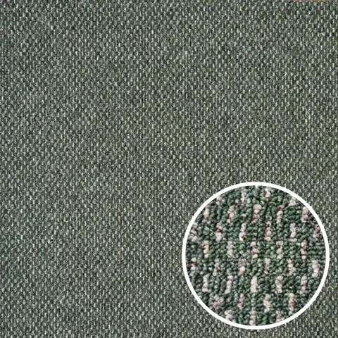 Timzo, AKCE: 180x500 cm Metrážový koberec Rubin 2146 green, šíře, zelená, ab (mřížka), chodba / předsíň