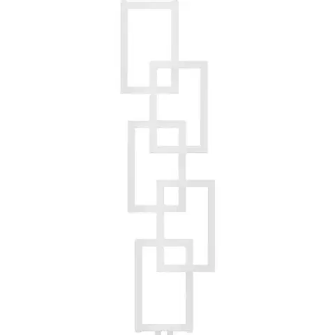 MEXEN Grid otopný žebřík/radiátor dekorativní 1360 x 390 mm, 349 W, bílá W215-1360-390-00-20