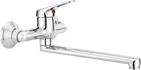 DEANTE Lobo chrom Dřezová baterie, nástěnná BYU_080M