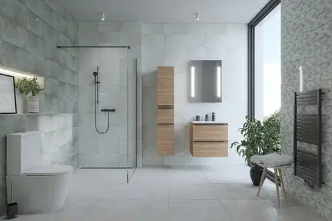Sprchová zástěna Walk-in 120 cm SAT SATBWI120PRC SATBWI120PRC