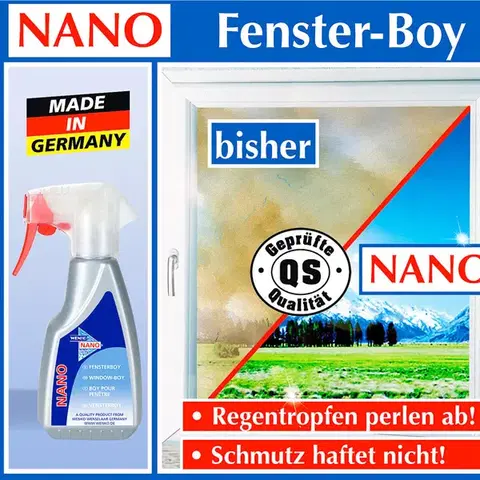 Nano čistič oken 250ml
