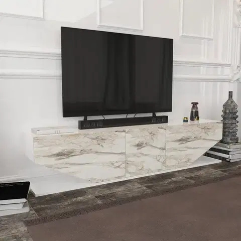 TV stolek Inci - White