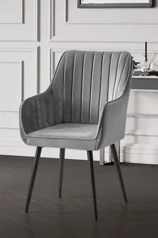 Sada židlí (2 kusy) Nova - Grey, Black