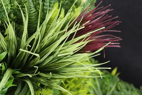 Europe Grass Umělý rostlinný panel RUBY 100 x 100 cm - Panel A 100x100 cm