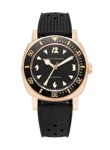 Nivada Grenchen Depthmaster Bronze - Brown Racing Strap