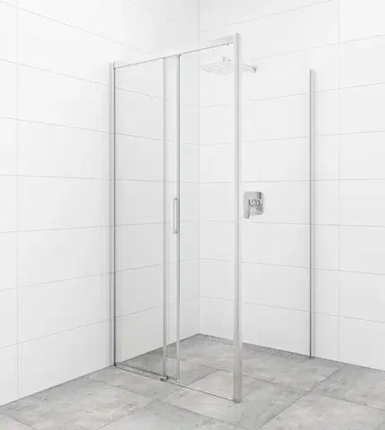 Sprchový kout čtverec 100x100 cm SAT TEX BB SIKOTEXDBB100S100 SIKOTEXDBB100S100