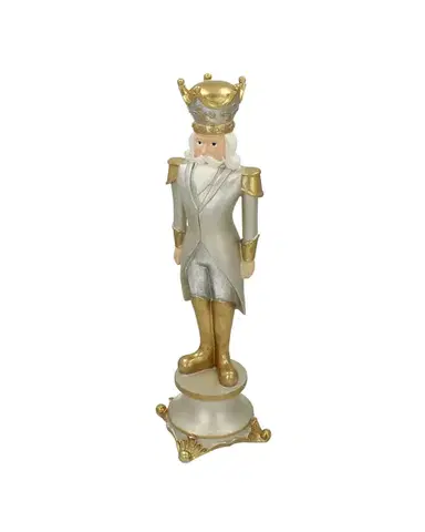 Figurka Louskáčka 42cm silver