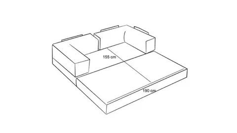 Rozkládací pohovka COMFORT Asirgroup