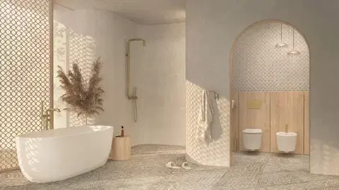 DEANTE Silia broušené zlato Háček, nástěnný ADI_R111