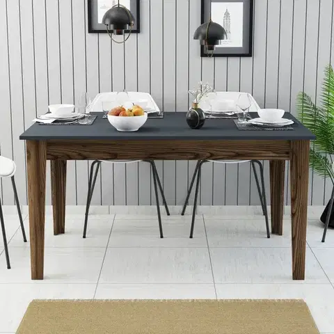 Jídelní stůl Milan 513 - Walnut, Anthracite