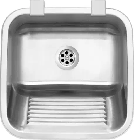 DEANTE Technický dřez, 1-bowl vestavný nebo nástěnný ZYK_010A