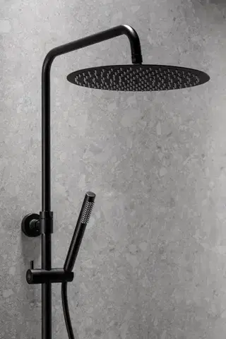 KFA MOZA PREMIUM termostatický sprchový set, černá 5736-920-81