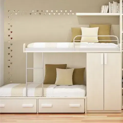Nalepovací zrcadla na stěnu srdíčka