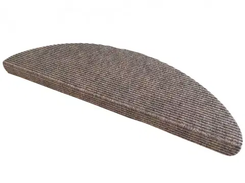 Vopi Nášlapy na schody Quick step béžový půlkruh, samolepící - 24x65 půlkruh (rozměr včetně ohybu)