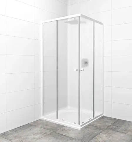 Sprchový kout čtverec 90x90 cm SAT Project SIKOMUQ90CH0 SIKOMUQ90CH0