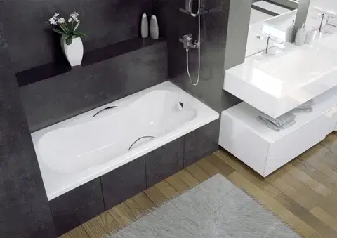 BESCO Obdélníková vana ARIA PROSAFE Nožičky k vaně Bez nožiček, Rozměr vany 150 × 70  VANARIA150PROS
