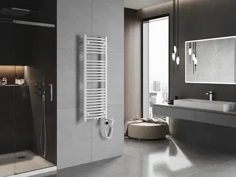 MEXEN/S Ares radiátor + topná tyč 1200 x 400 mm, 400 W, bílá W102-1200-400-6400-20