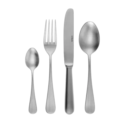 Příborový set 24 ks dezertní s dlouhou čepelí — Baguette matný - 100654