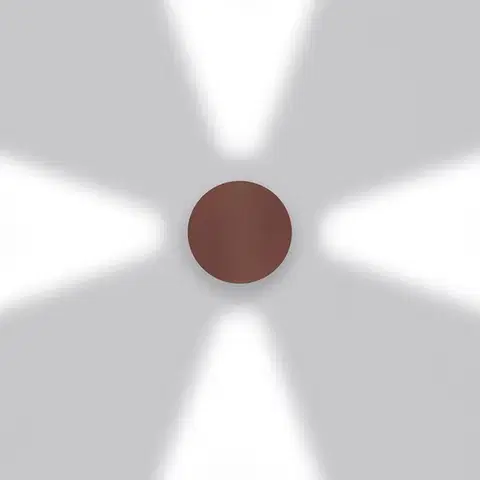 Artemide venkovní nástěnné svítidlo Effetto Round 4 paprsky 11 W 220-240 V 3000K rez