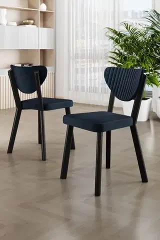 Sada židlí (6 kusů) Arfe - Anthracite, Black