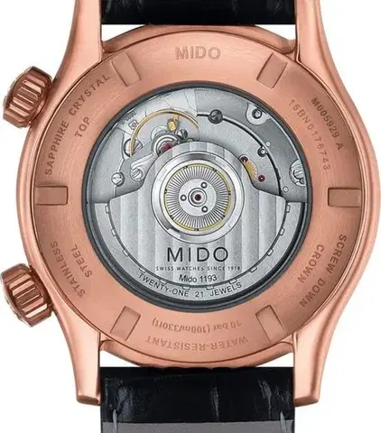 Mido Multifort Automatic GMT M005.929.36.041.00