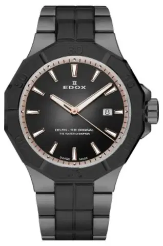 EDOX Delfin Quartz Date 53021-37GNM-NDR