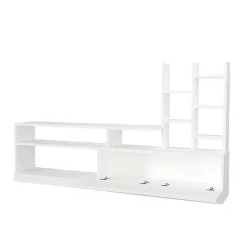 Televizní stolek Dolunay White