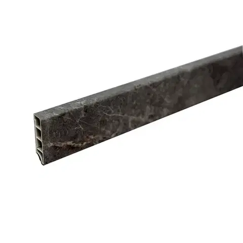 Egibi, Soklová lišta SPC RIGID Wild Rocky 2 m, kout vnitřní 2 ks, šedá