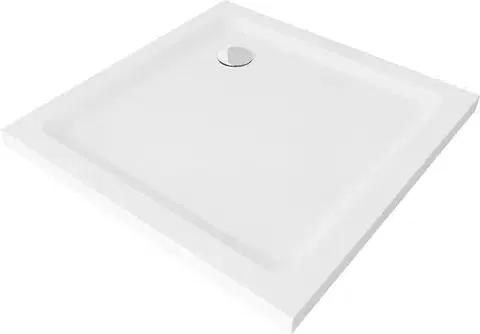 MEXEN Sprchová vanička čtvercová 80x80, bílá 40108080