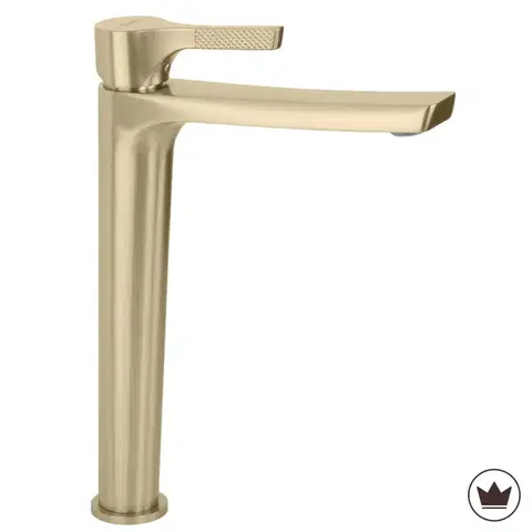 REA Umyvadlová baterie PREMIUM Maxim Brush Gold High REA-B8951