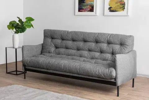 Trojmístná rozkládací pohovka Renge - Light Grey