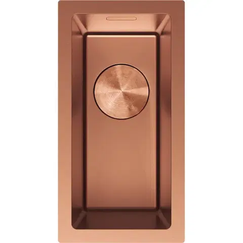 MEXEN Trixo ocelový dřez 1-bowl 230 x 440 mm, měď 6411221000-65