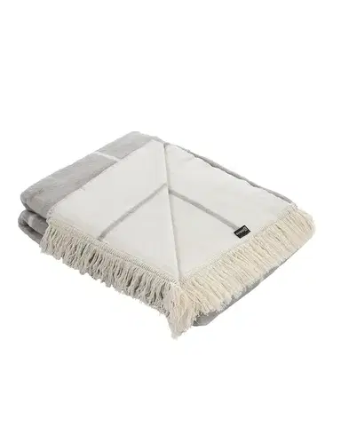 Deka Cotton Cloud 150x200 Grey&Ecru Check
