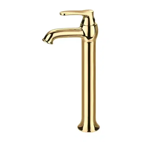OMNIRES ART DECO umyvadlová baterie vysoká, zlatá lesk AD5112GL