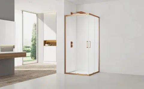 Sprchový kout obdélník 90x80 cm SAT TEX SATTEXQ9080RG SATTEXQ9080RG