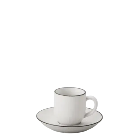 Mokka set 12 ks – Elements Yin &amp; Yang white - W0230