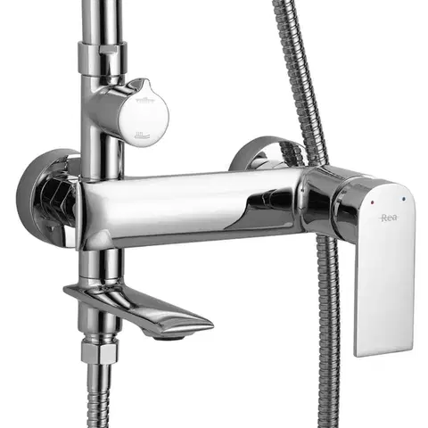 REA Sprchový set s baterií 150mm Veneta Chrom REA-P7843