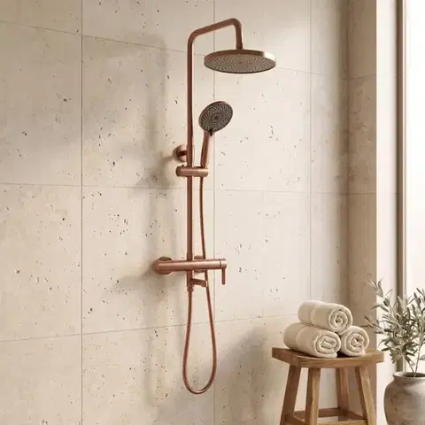 REA Sprchový Set Arcos brush copper REA-P8715