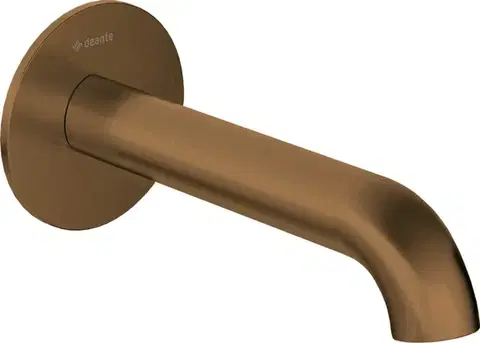 DEANTE Silia kartáčovaný bronz Výpusť pro vanu a umyvadlo NQS_C80K