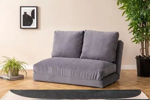 Dvoumístná rozkládací pohovka Taida - Grey