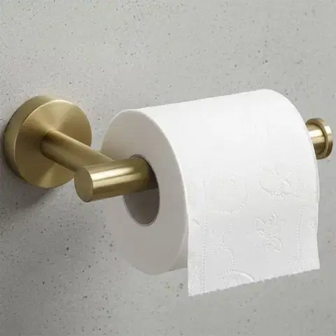 REA Sada koupelnových doplňků  Ari Brush Gold 4 díly REA-05001
