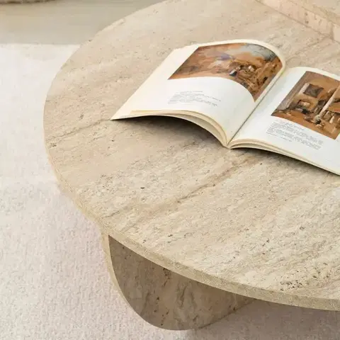 Konferenční stolek Podium Travertine