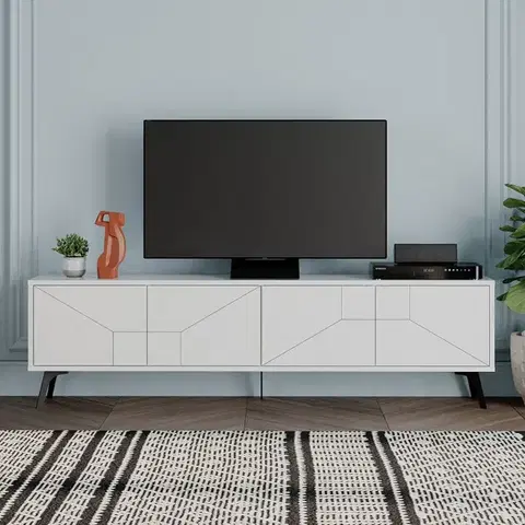 TV stolek Dune - White